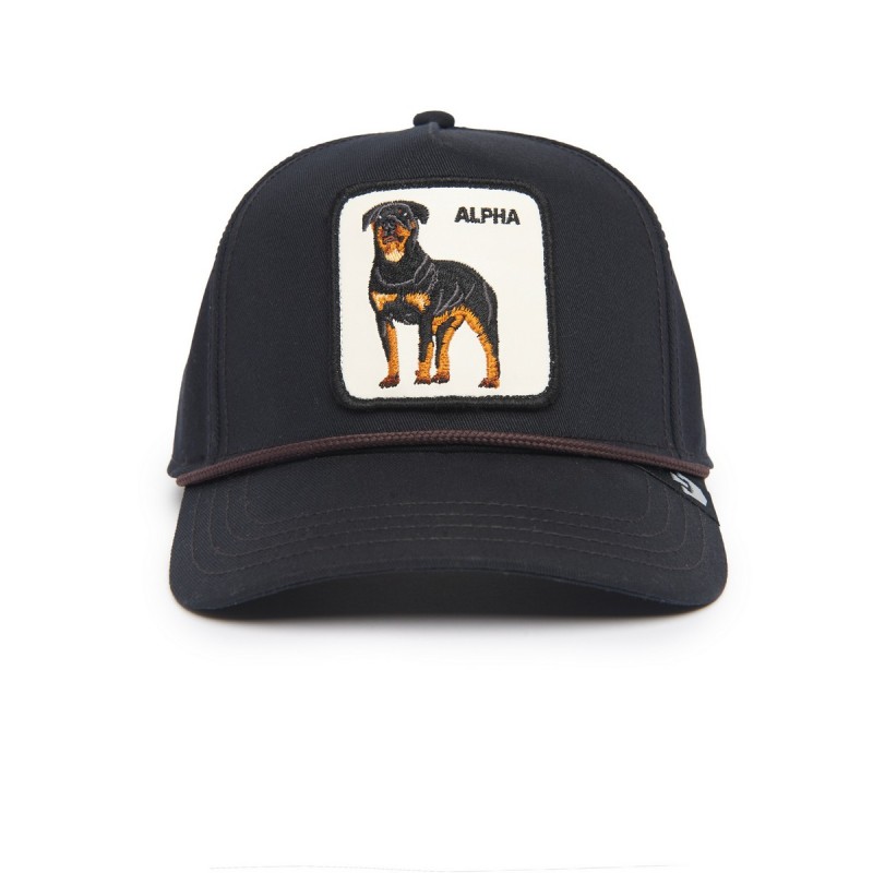 Baseball Cap Alpha Dog 100, Dog Black - Goorin Bros