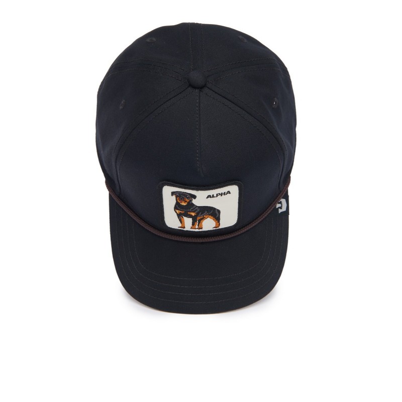 Baseball Cap Alpha Dog 100, Dog Black - Goorin Bros