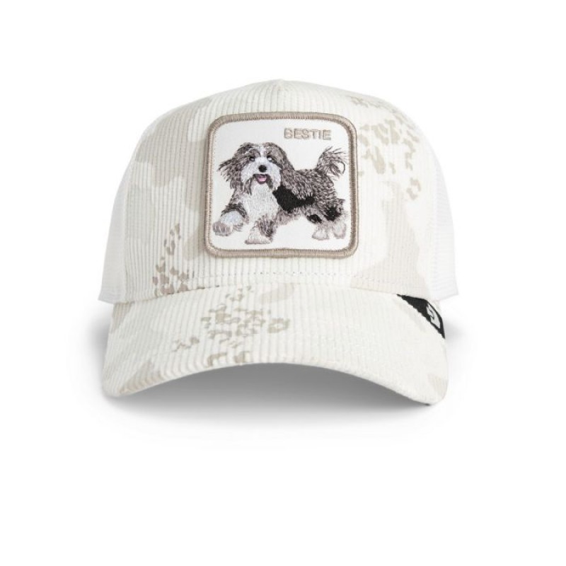 Baseball Cap Bestie Camo, Dog Dusty White - Goorin Bros