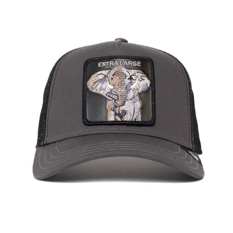 Baseball Cap Extra Large, Grey Elephant - Goorin Bros