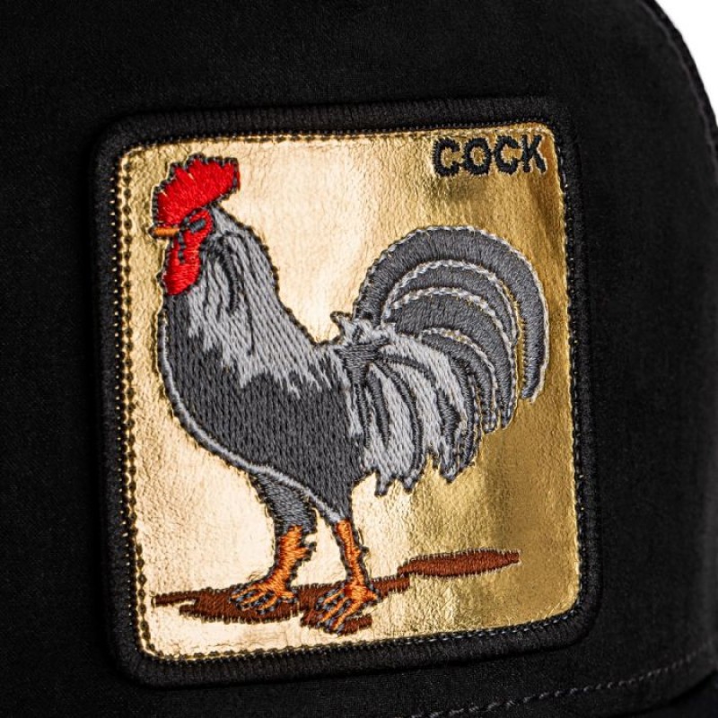 Baseball Cap Golden Cock, Black - Goorin Bros