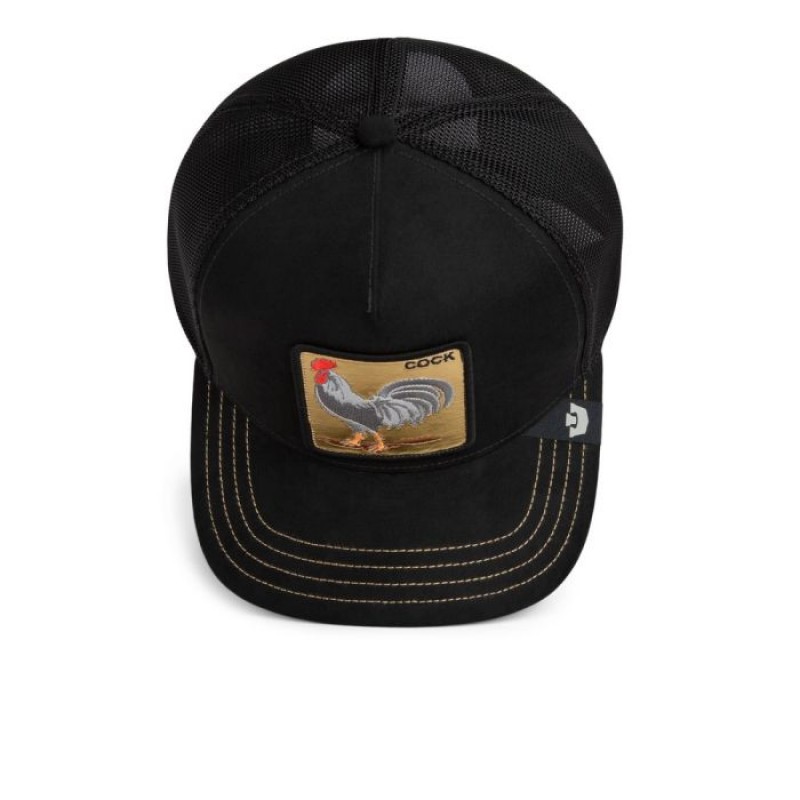 Baseball Cap Golden Cock, Black - Goorin Bros