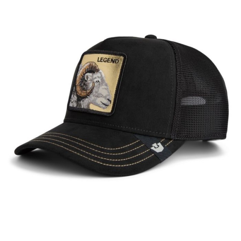 Baseball Cap Golden Legend, Goat Black - Goorin Bros