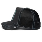 Baseball Cap Go Way Back, Black Melanocetus - Goorin Bros