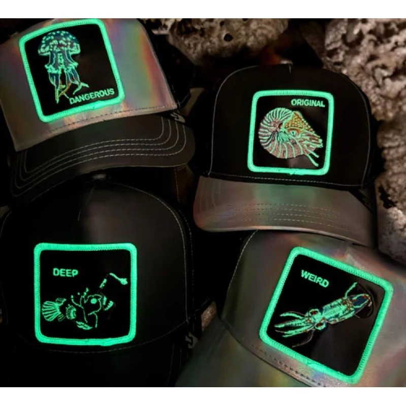 Baseball Cap Go Way Back, Black Melanocetus - Goorin Bros