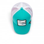 Kids Baseball Cap Do Do Doodoo Doodoo, Shark Teal Baby - Goorin Bros